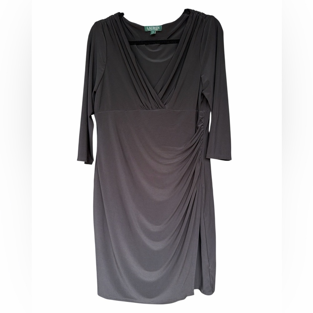 Lauren Ralph Lauren Black Long Sleeve Dress
